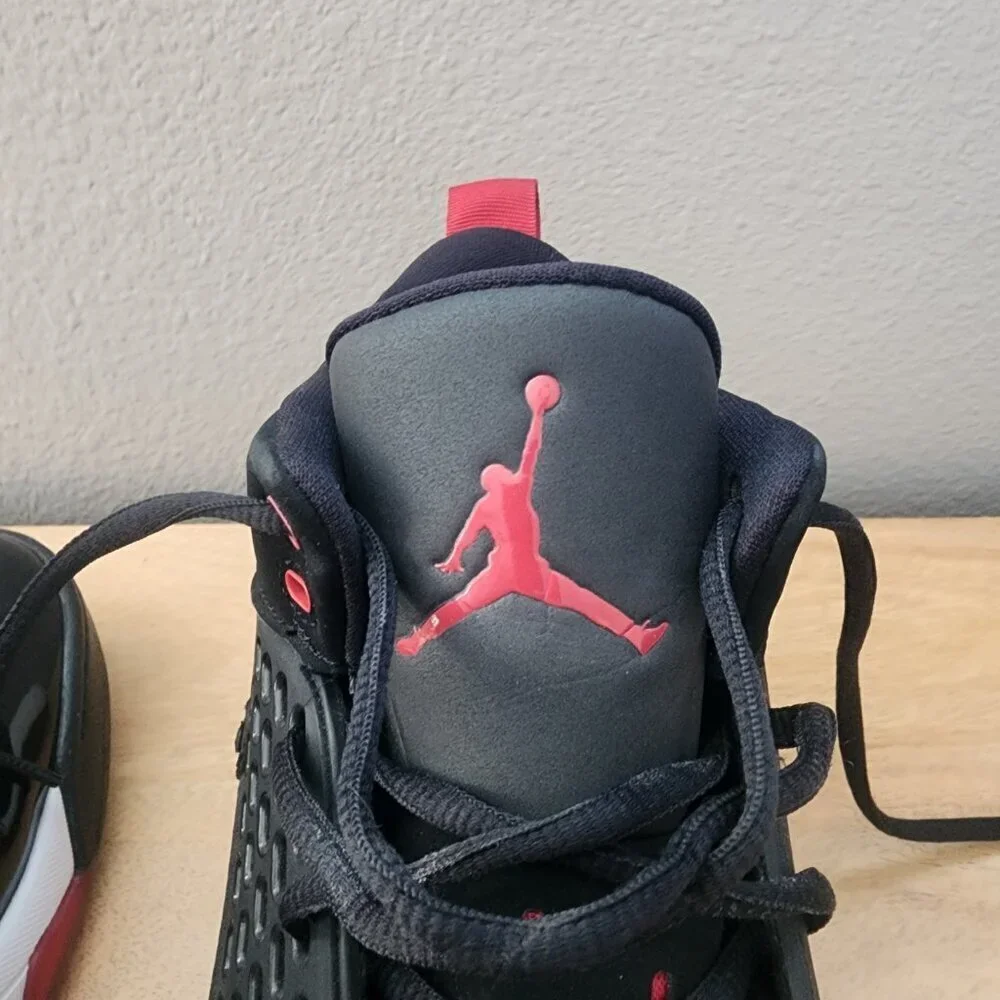 Air Jordan Maxin 200 Black Red Jumpman Basketball Sneakers CD6123 001 Mens 12